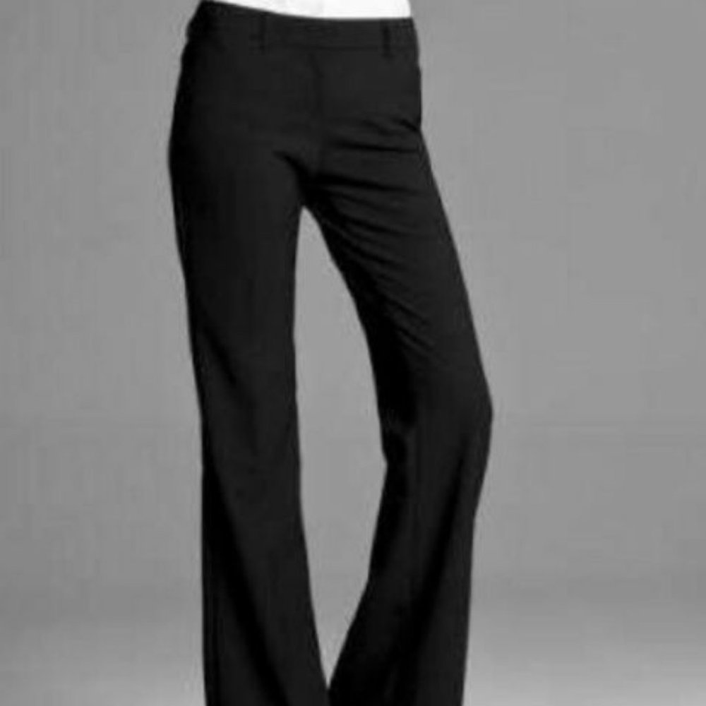 Express Low Rise Editor Pants W/ Cuff Bottom - image 2